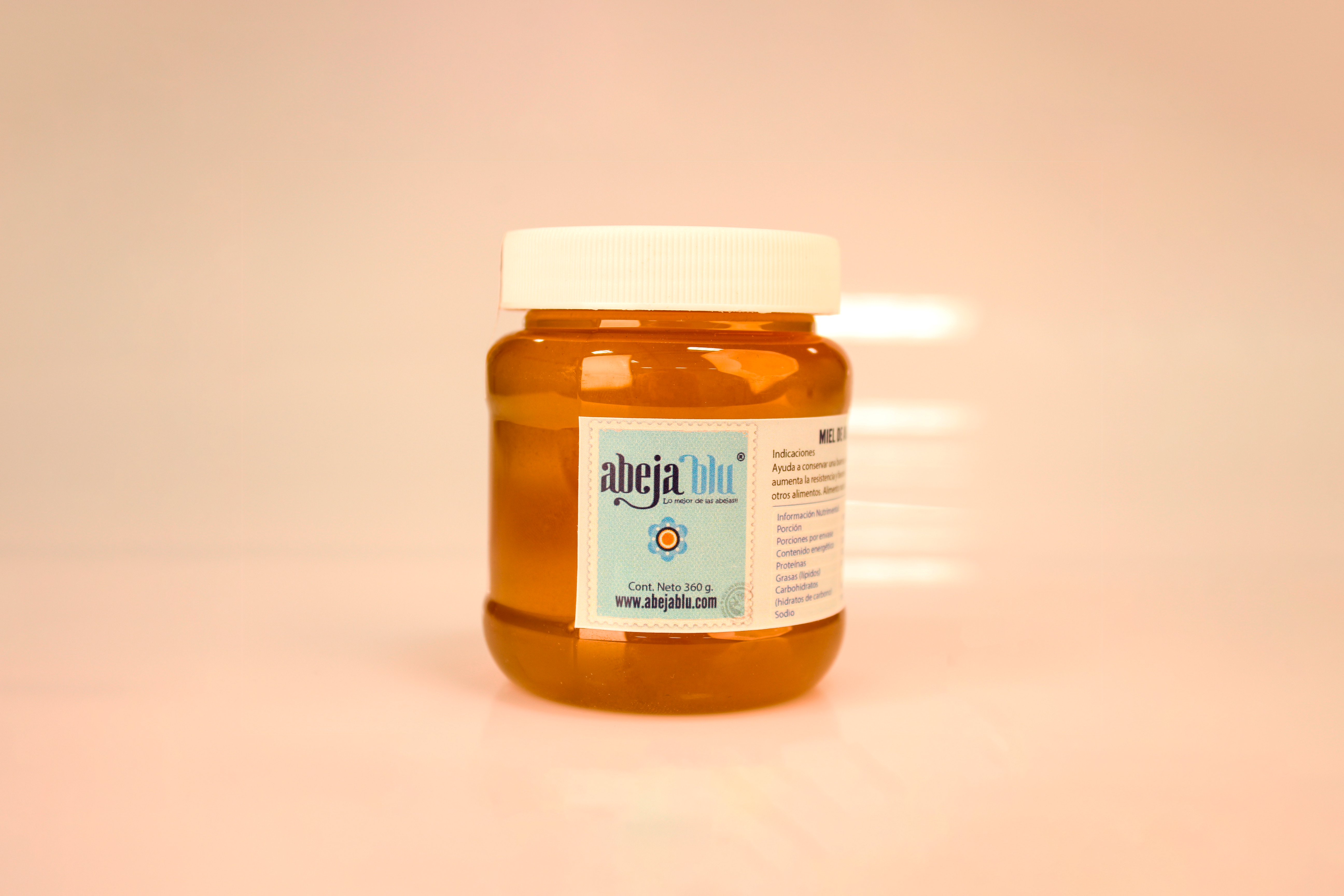 Miel  líquida de  Abeja 100% Natural - 360grs